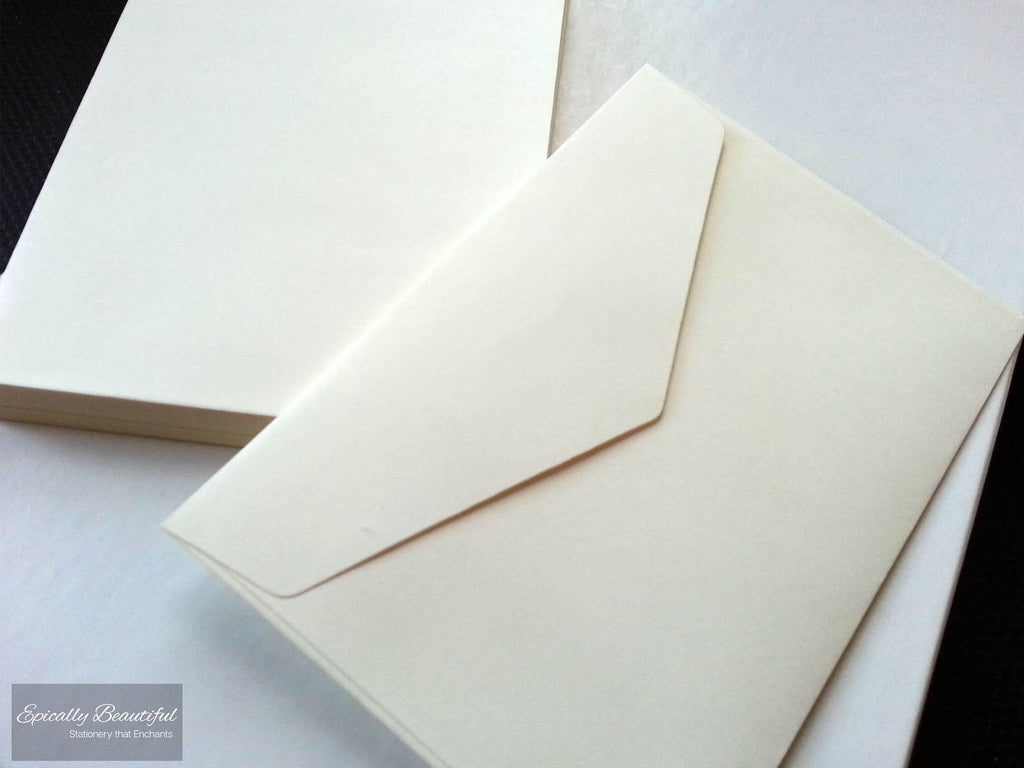 Photo of Ivory V Flap C6 Peel and Seal Envelopes